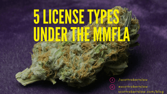 license types under the MMFLA