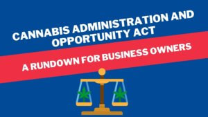 Cannabis Administration and Opportunity Act